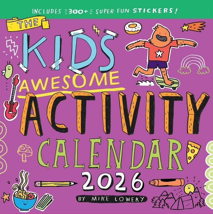 Produktbild: Kid's Awesome Activity Wall Calendar 2026