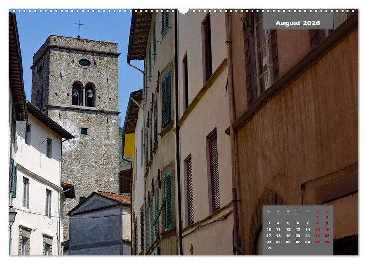 Produktbild: Toskana - eine der sch&ouml;nsten Regionen Italiens (Wandkalender 2026 DIN A2 quer), CALVENDO Monatskalender