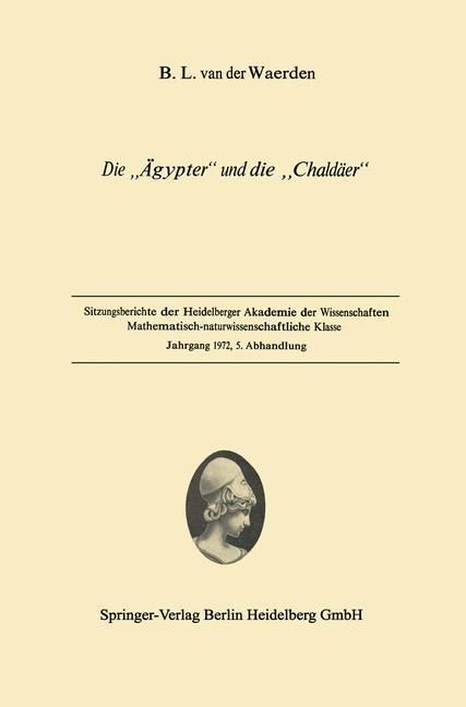 Produktbild: Die "&Auml;gypter" und die "Chald&auml;er"