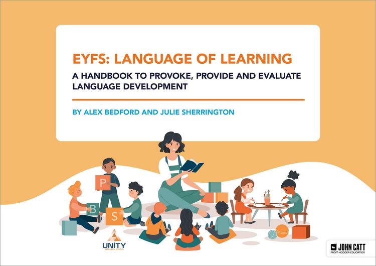Produktbild: EYFS: Language of Learning - a handbook to provoke, provide and evaluate language development