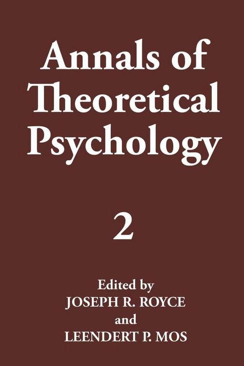 Produktbild: Annals of Theoretical Psychology