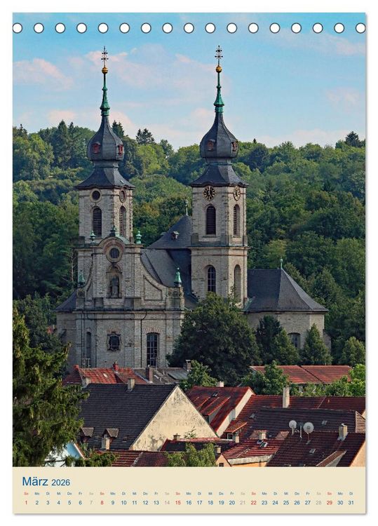 Produktbild: BRUCHSAL (Tischkalender 2026 DIN A5 hoch), CALVENDO Monatskalender