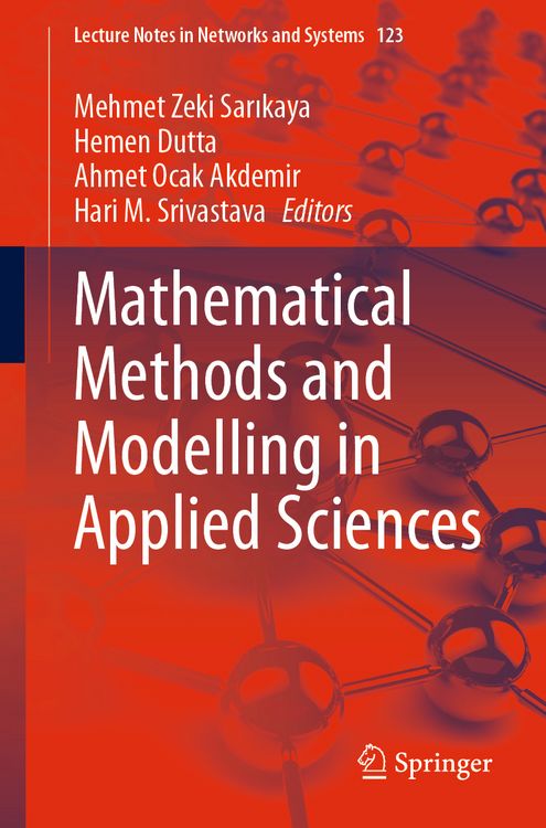 Produktbild: Mathematical Methods and Modelling in Applied Sciences