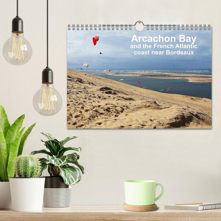 Produktbild: Arcachon Bay and the French Atlantic coast near Bordeaux (Wall Calendar 2026 DIN A4 landscape), CALVENDO 12 Month Wall Calendar