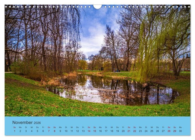 Produktbild: Jena in Bildern (Wandkalender 2026 DIN A3 quer), CALVENDO Monatskalender