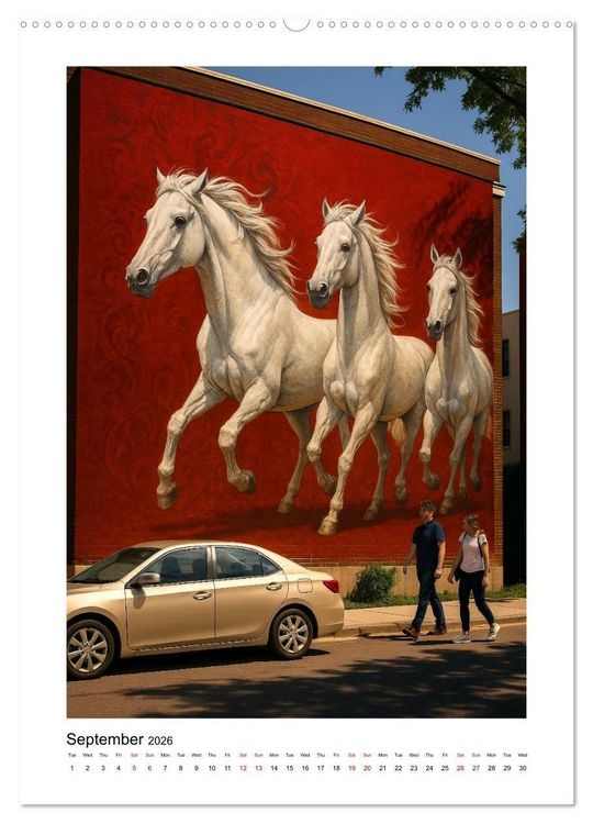 Produktbild: Facades tell Stories (Wall Calendar 2026 DIN A2 portrait), CALVENDO 12 Month Wall Calendar