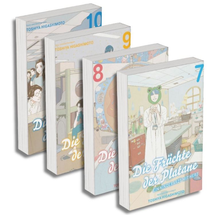 Produktbild: Die Fr&uuml;chte der Platane &ndash; Ein Kinderarzt mit Herz: Manga Pack 3 (Band 7-10)