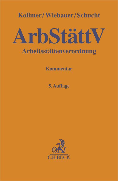 Produktbild: Arbeitsst&auml;ttenverordnung (ArbSt&auml;ttV)