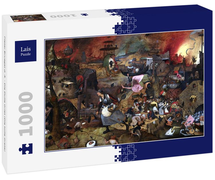Produktbild: Lais Puzzle Pieter Bruegel d. &Auml;. - Die Dulle Griet (Die tolle Grete) 1000 Teile