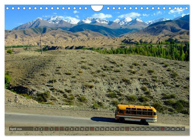 Produktbild: Eine Reise durch Kirgistan (Wandkalender 2026 DIN A4 quer), CALVENDO Monatskalender
