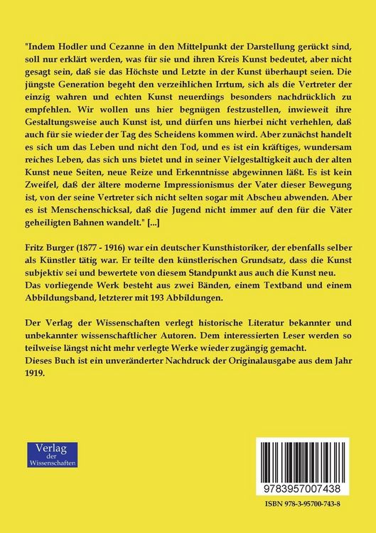 Produktbild: C&eacute;zanne und Hodler - Einf&uuml;hrung in die Probleme der Malerei der Gegenwart