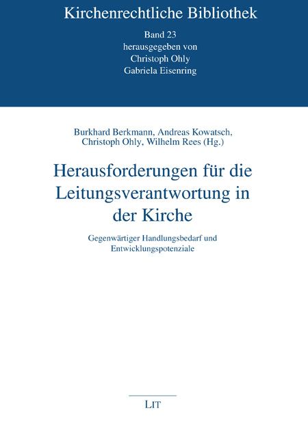 Produktbild: Herausforderungen f&uuml;r die Leitungsverantwortung in der Kirche