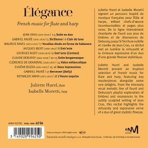 Produktbild: l'gance: French music for flute and harp
