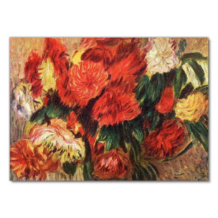 Produktbild: Lais Puzzle Pierre-Auguste Renoir - Stilleben mit Chrysanthemen 1000 Teile