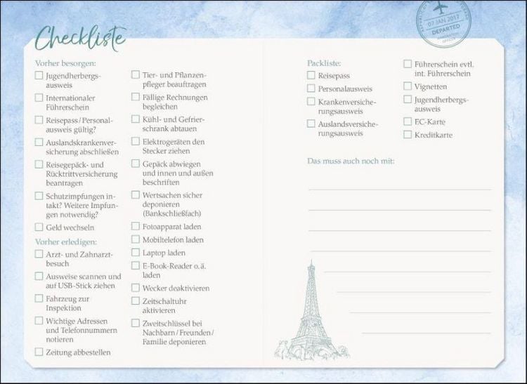 Produktbild: Mein Reisetagebuch