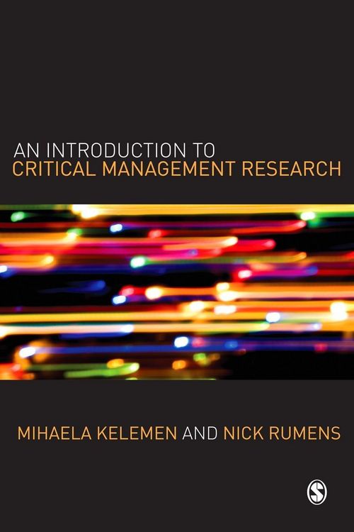 Produktbild: An Introduction to Critical Management Research