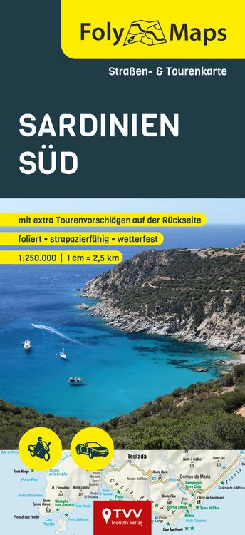Produktbild: FolyMaps Sardinien S&uuml;d
