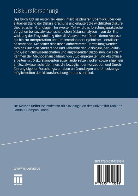 Produktbild: Diskursforschung