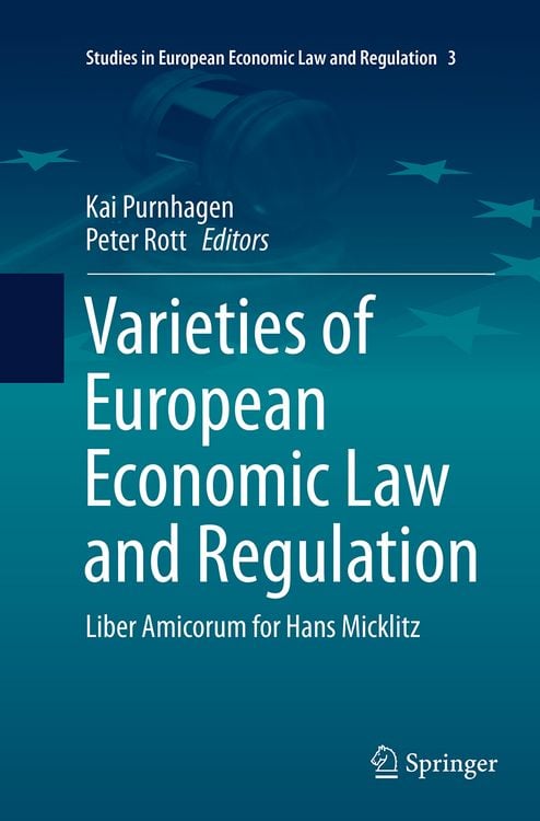 Produktbild: Varieties of European Economic Law and Regulation