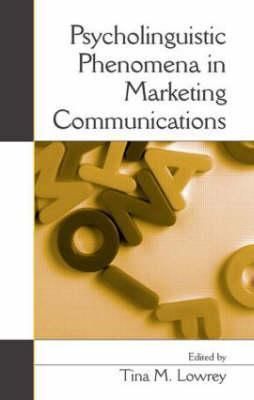 Produktbild: Psycholinguistic Phenomena in Marketing Communications