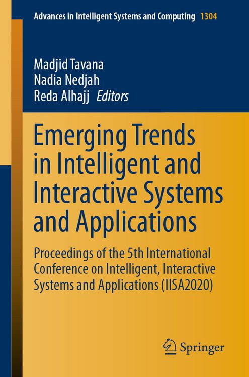 Produktbild: Emerging Trends in Intelligent and Interactive Systems and Applications