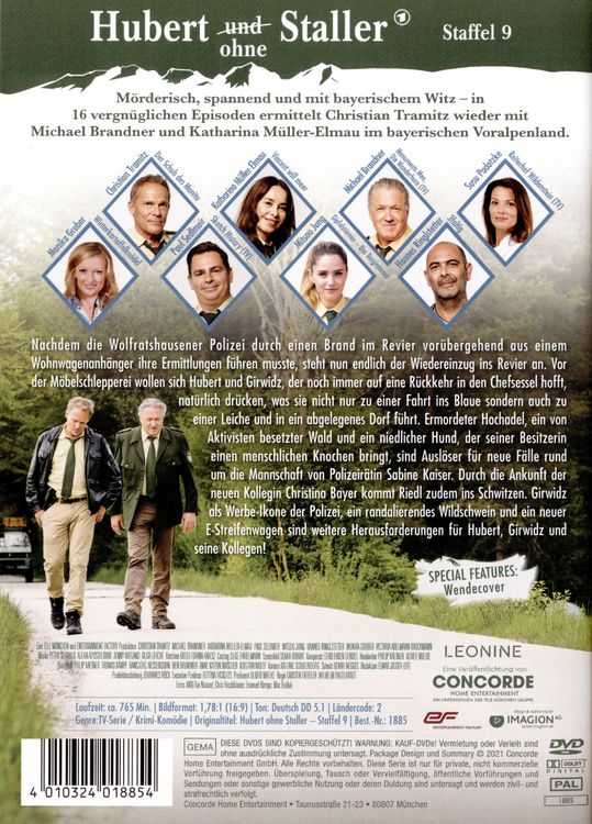 Produktbild: Hubert ohne Staller - Die komplette 9. Staffel [4 DVDs]