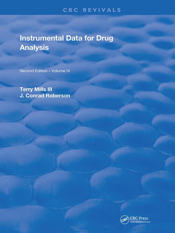 Produktbild: Instrumental Data for Drug Analysis, Second Edition