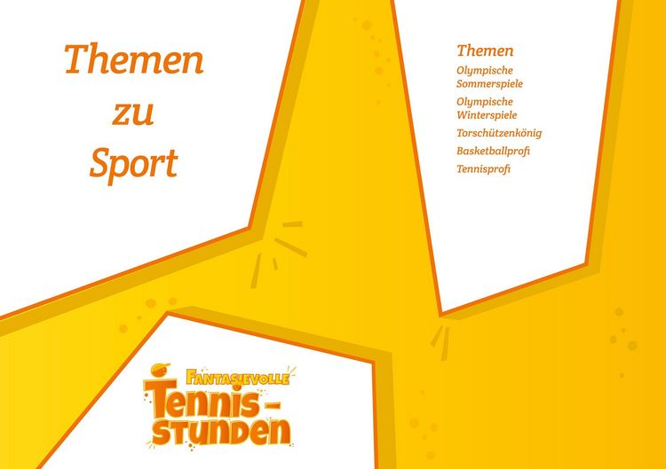 Produktbild: Fantasievolle Tennisstunden