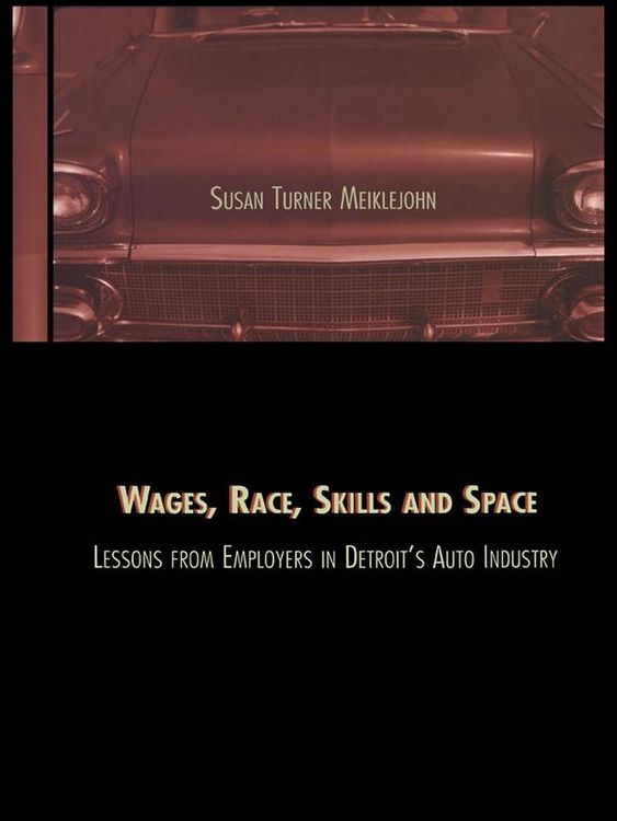 Produktbild: Wages, Race, Skills and Space