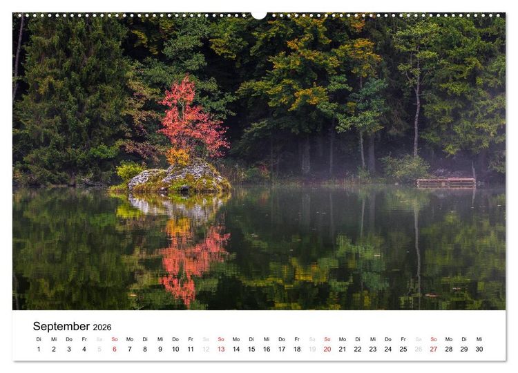 Produktbild: Tirol &ndash; Impressionen aus dem Alpenland (hochwertiger Premium Wandkalender 2026 DIN A2 quer), Kunstdruck in Hochglanz