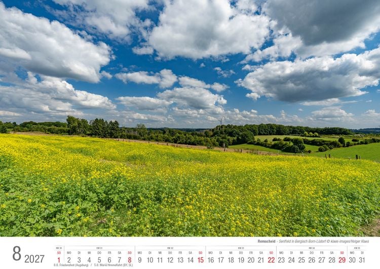 Produktbild: Remscheid 2027 Bildkalender A3 Spiralbindung
