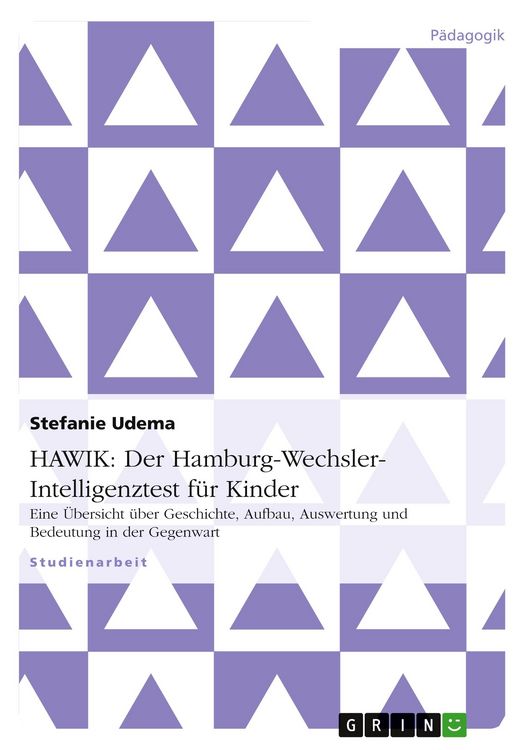 Produktbild: HAWIK: Der Hamburg-Wechsler-Intelligenztest f&uuml;r Kinder
