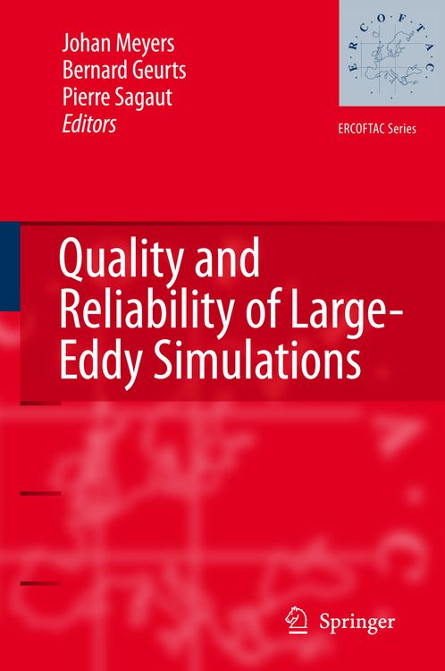 Produktbild: Quality and Reliability of Large-Eddy Simulations