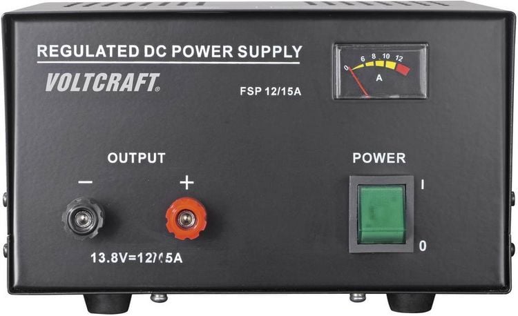 Produktbild: VOLTCRAFT FSP-11312 Labornetzger&auml;t, Festspannung 13.8 12A 165W Anzahl Ausg&auml;nge 1 x