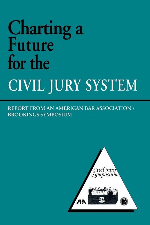 Produktbild: Charting a Future for the Civil Jury System