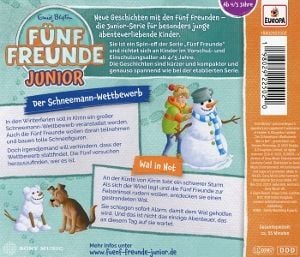 Produktbild: F&uuml;nf Freunde Junior 13: Der Schneemann-Wettbewerb / Wal in Not