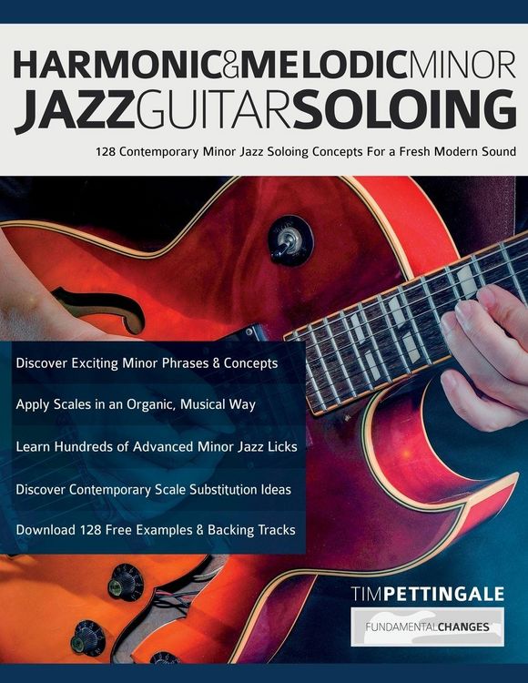 Produktbild: Harmonic & Melodic Minor Jazz Guitar Soloing