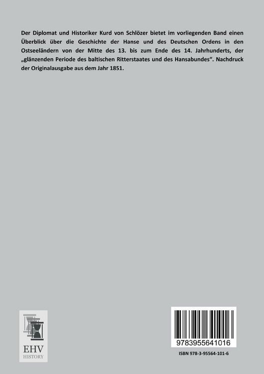 Produktbild: Die Hansa und der Deutsche Ritter-Orden in den Ostseel&auml;ndern