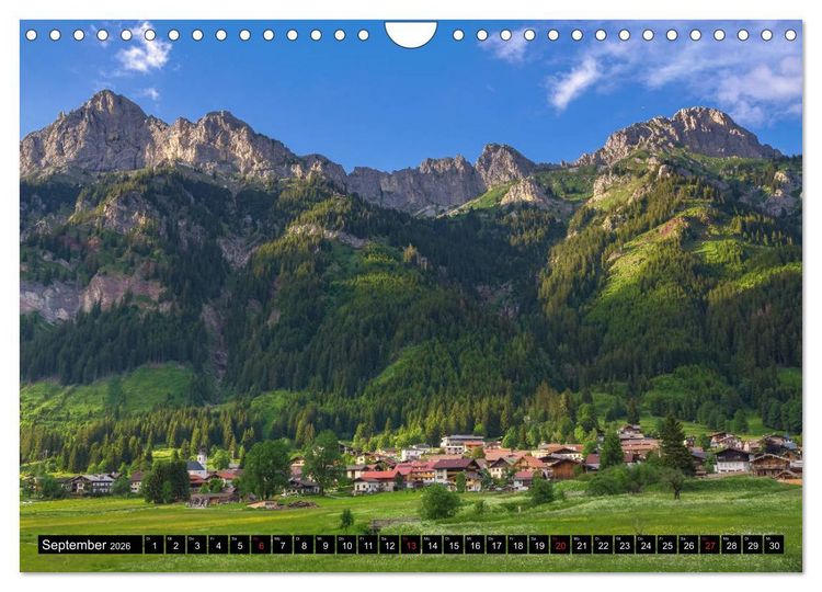 Produktbild: Bergwelten (Wandkalender 2026 DIN A4 quer), CALVENDO Monatskalender