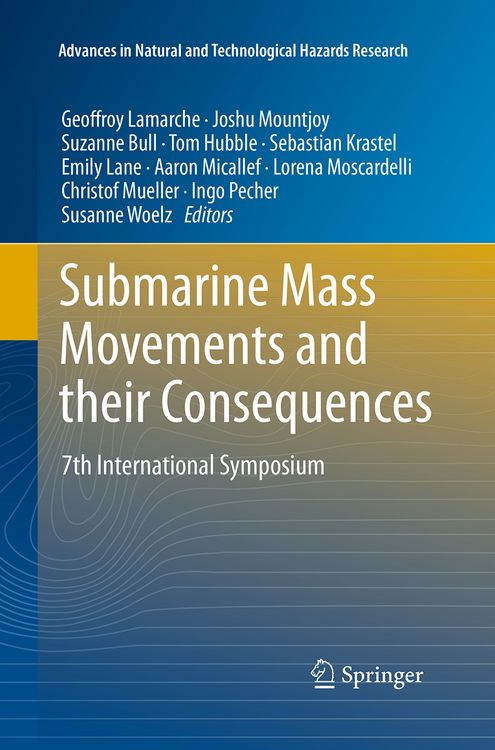 Produktbild: Submarine Mass Movements and their Consequences