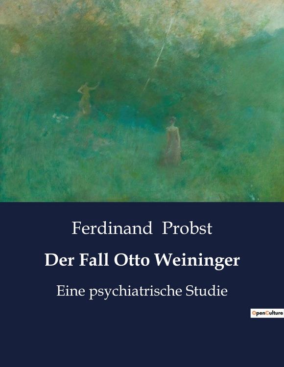 Produktbild: Der Fall Otto Weininger