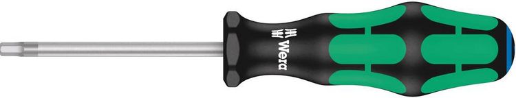 Produktbild: Wera 354 Werkstatt Innen-Sechskantschraubendreher Schl&uuml;sselweite (metrisch): 4 mm Klingenl&auml;nge: 75 mm