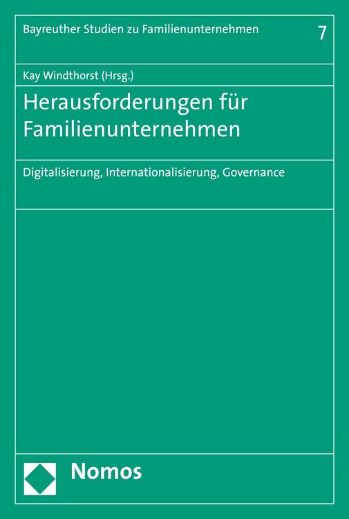 Produktbild: Herausforderungen f&uuml;r Familienunternehmen