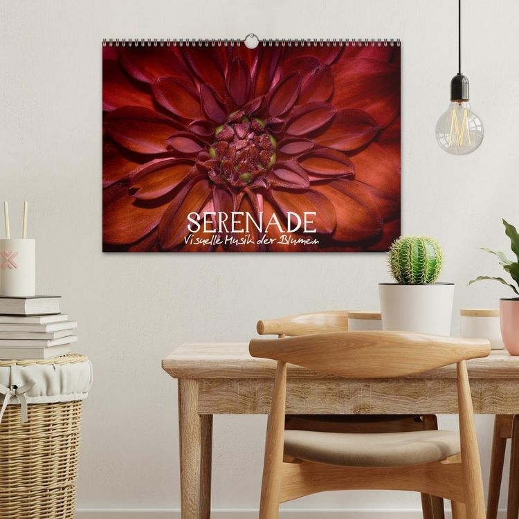 Produktbild: Serenade - Visuelle Musik der Blumen (Wandkalender 2026 DIN A3 quer), CALVENDO Monatskalender