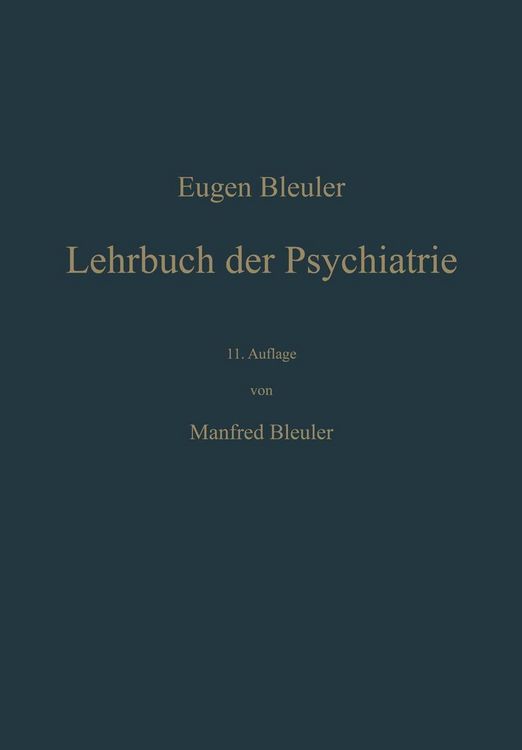 Produktbild: Lehrbuch der Psychiatrie