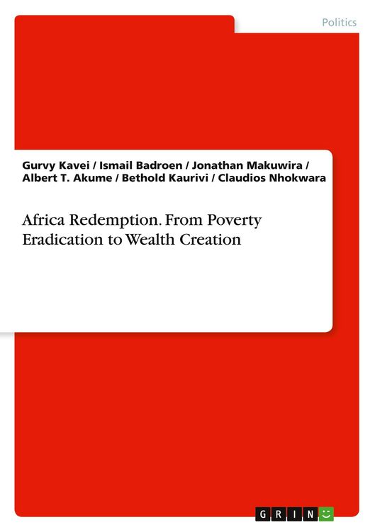 Produktbild: Africa Redemption. From Poverty Eradication to Wealth Creation