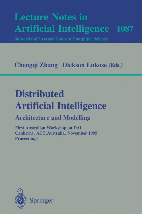 Produktbild: Distributed Artificial Intelligence: Architecture and Modelling