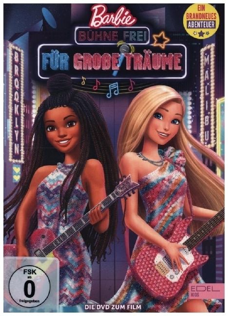 Produktbild: Barbie - B&uuml;hne frei f&uuml;r gro&szlig;e Tr&auml;ume - Die Original-DVD zum Film (+ Glitzerschuber) - Streng Limitiert