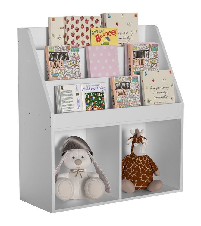 Produktbild: Holz Kinderregal B&uuml;cherregal Kinder Regal Besira M