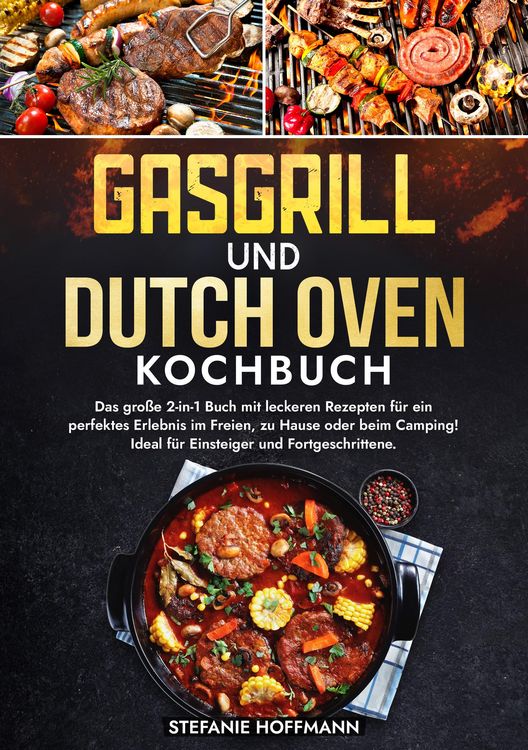 Produktbild: Gasgrill und Dutch Oven Kochbuch